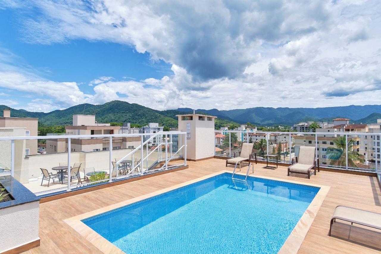 500 Metros Da Orla Itagua Em Ubatuba - Varanda Gourmet/ Wi-Fi Exterior foto